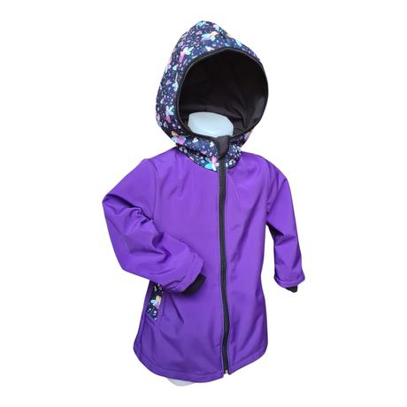 Softshellový kabátek s fleecem, 80 - 152