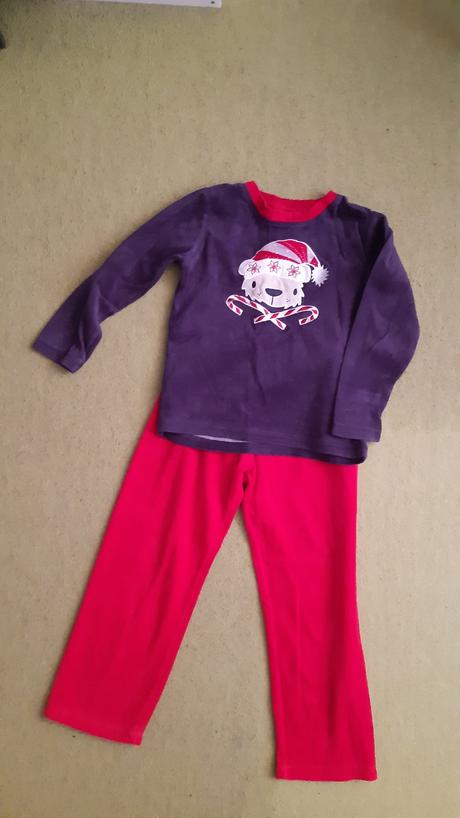 Zateplené pyžamo vel 110/116, lupilu,116