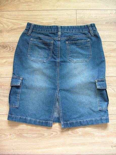 Riflová sukně, vel.m, m