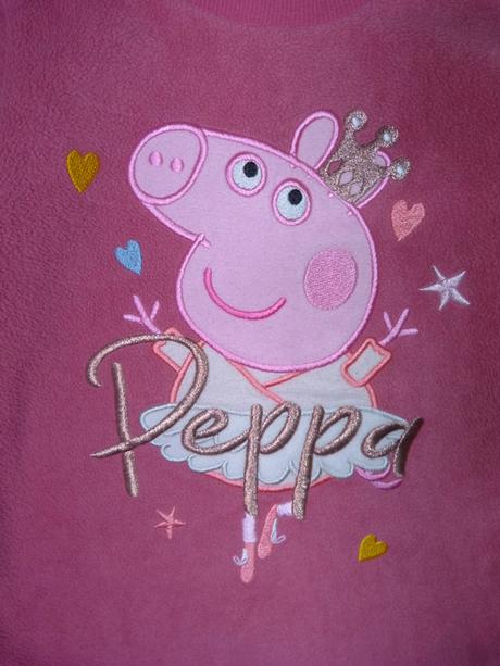 Flísová mikina peppa pig vel. 110, tesco,110