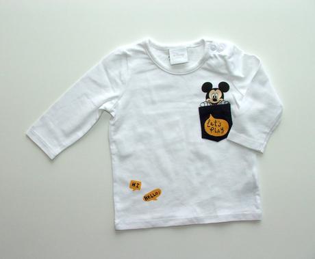 J490 tričko z organické bavlny vel. 62, disney,62