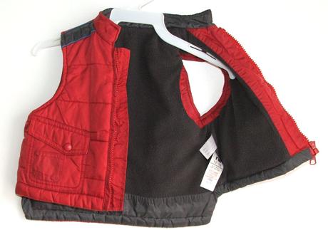 Z181 zateplená vesta vel. 86, mothercare,86