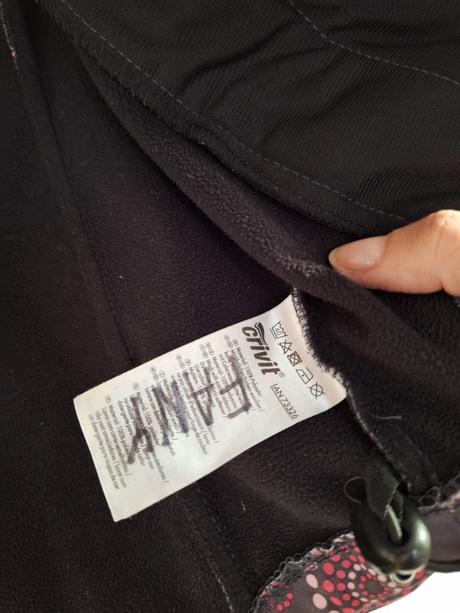 Jarní bunda větrovka vel. 122 / 128, crivit,122