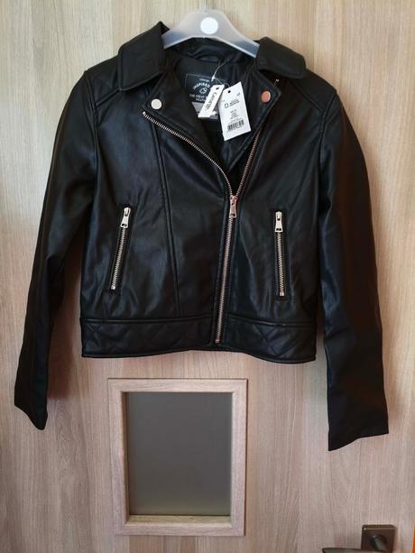 Křivák koženková bundička 140-146, george,140 / 146