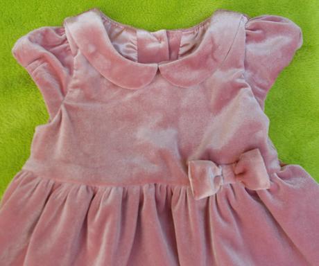 Slavnostní sametové šatičky h&m, h&m,68