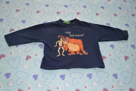 Bavlněná mikina mikinka mikča disney, disney,104