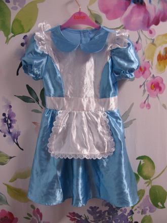 Karnevalový kostým-šaty alenka v říši divů,