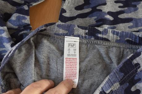 Pyžamové kalhoty vel. 8 - 9 let, f&f,134