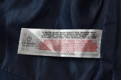 Zateplená vesta vel. 0 - 3 m, primark,62
