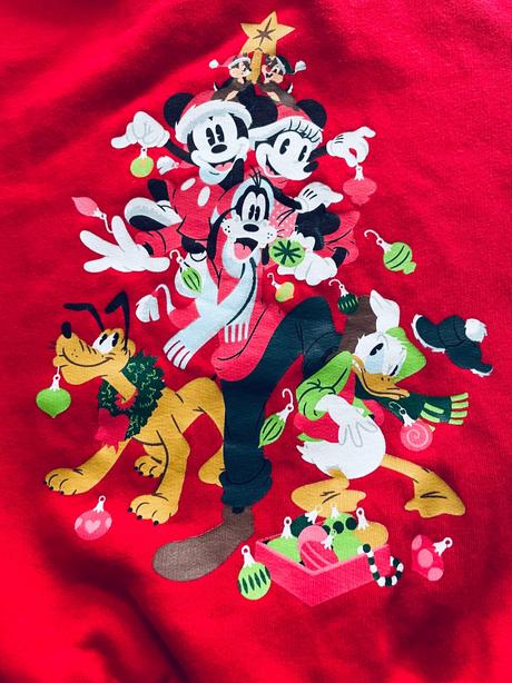 Mikina vánoční - v.3/4 roky mikkie klubík / disney, 104