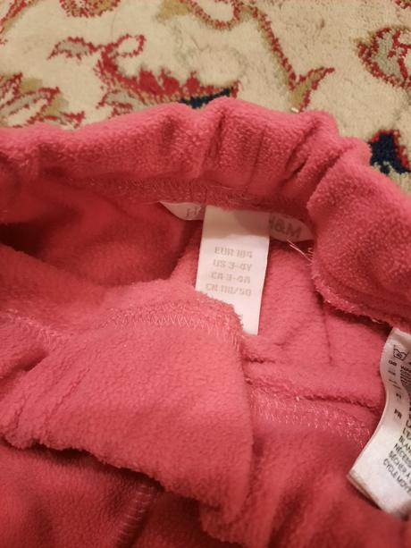 3x fleecové kalhoty, george,98