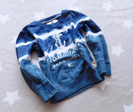 Námořnická mikinka rebel 92/98, rebel,98