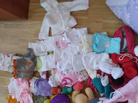 Mix oblečení 3 dívčí, velikost 80, 68–80