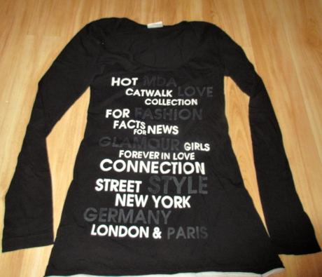 Triko s dlouhým rukávem, madonna,s