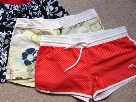 Plátěné šortky, l
