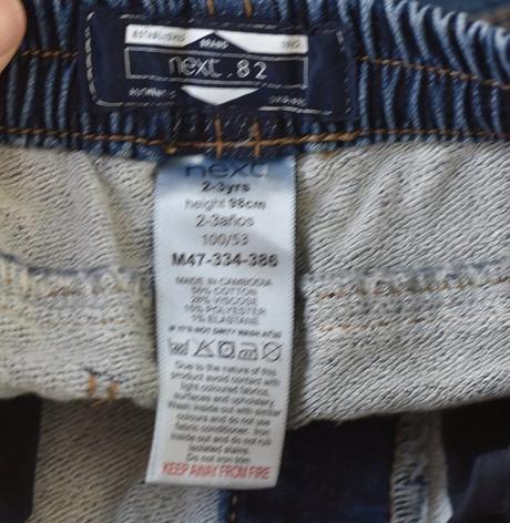 Kraťasy vel. 2 - 3 roky, next,98