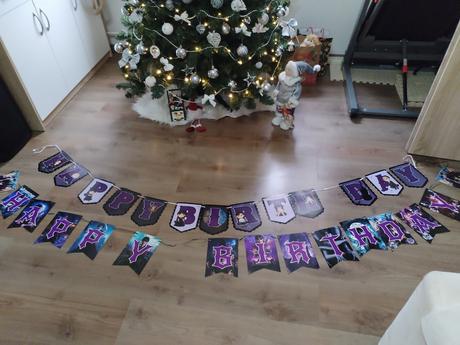 Wednesday výzdoba narozeninová,