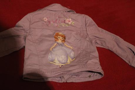 Džínová bunda, bundička princezna sofie, disney,92