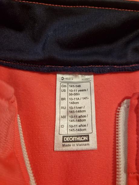 Mikina sportovní růžová decathlon, decathlon,134