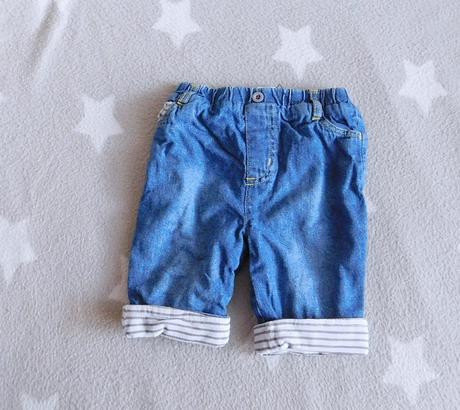 Vyteplené riflíky puddlepat vel.62/68, muddy puddles,62