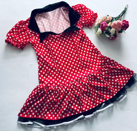 An5/ kostým minnie dámský - v.cca xs,