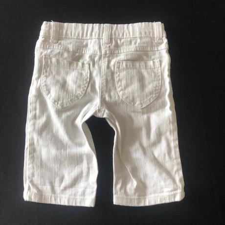 Vel. 110 bílé dívčí šortky, 110
