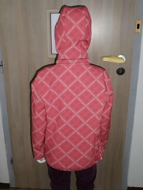 Softshellová bunda dívčí 122/128, 122
