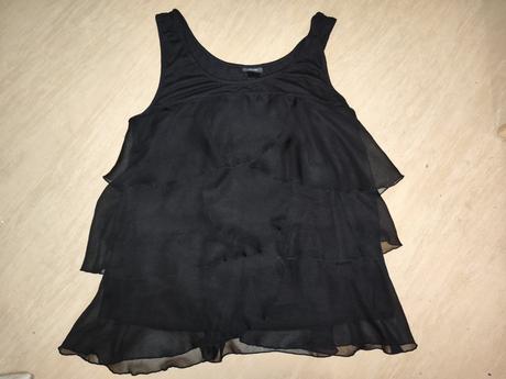Černé triko h&m, velikost m, h&m,m