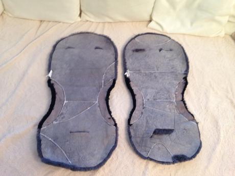 Sada podložek do kočíka phil and teds, phil&teds