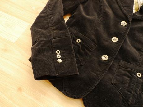 Cerne manzestrove sako vel. 34 flash lights, s