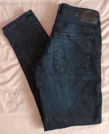 Chlapecké rifle tmavě modré denim, denim,30
