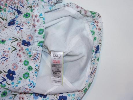 P168 květované šaty vel. 62, marks & spencer,62