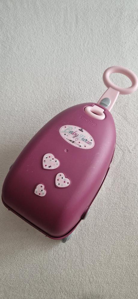 Přebalovací kufřík s postýlkou a židličkou smoby, 