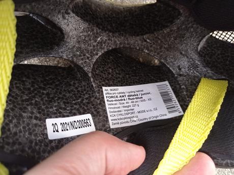 Dětská přilba pro dvojčata force ant, 44-48 cm, xs