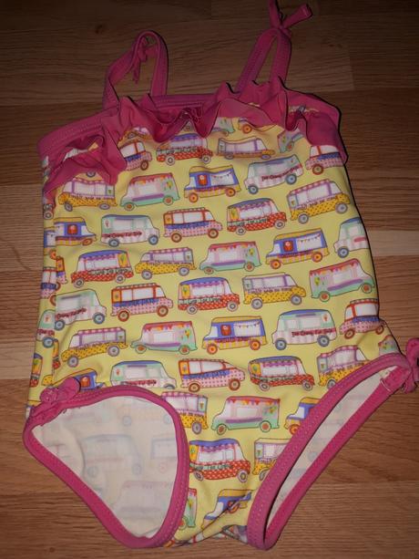 Plavky v celku s autobusy, miniclub,80