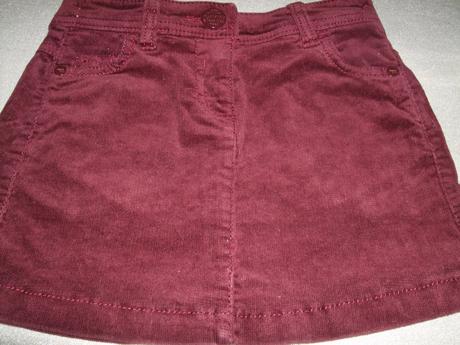 Elastická kordová suknička next, next,104