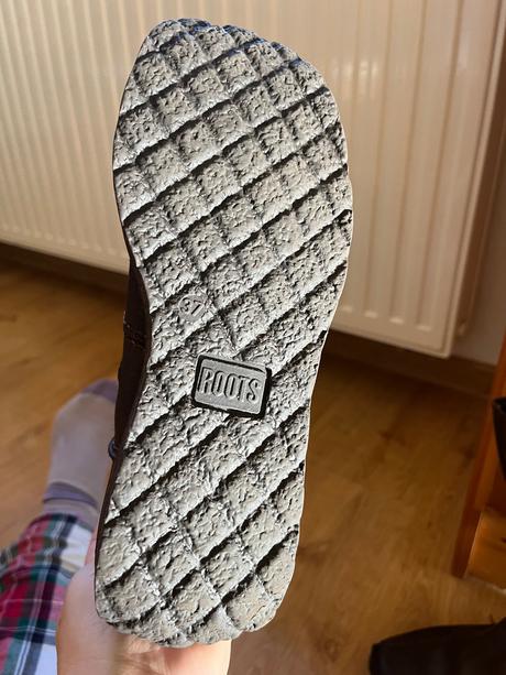 Kožené, zateplené kozačky roots, 37