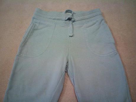 Bavlněné tepláčky na doma, h&m,74