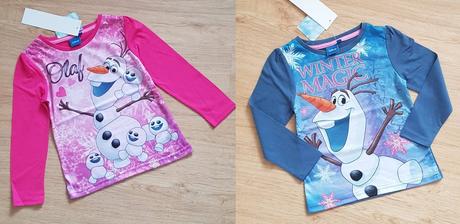 Tričko s dl.rukávy frozen olaf, disney,104 / 110