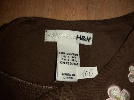 Šaty, ham, vel 122/128, top stav, h&m,122