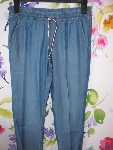 Letní tenké kalhoty-harémky s.oliver, s.oliver,36