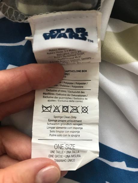 K10/ kostým star wars - v.cca 6/ 8 let,