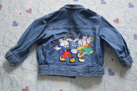 92 98 džínová bunda bundička, 92