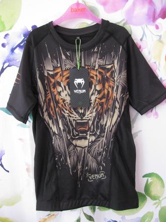 Chlapecké tiger elastické tričko venum, 140