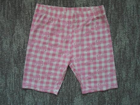 Růžové dívčí letní pyžamo barbie, 158