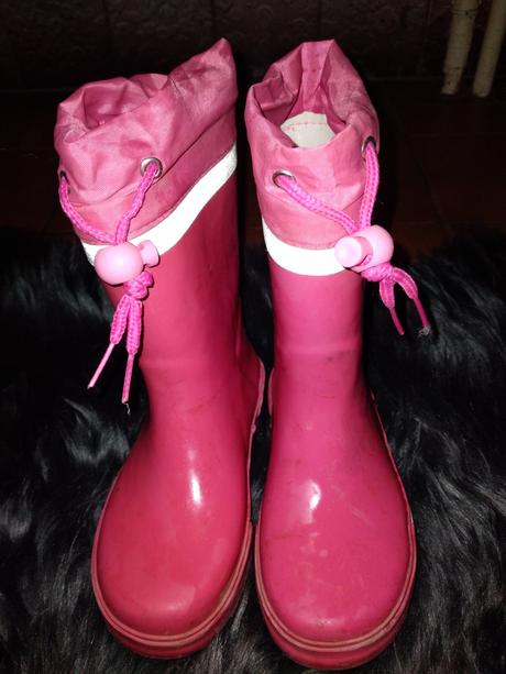 Dívčí gumáky minnie vel. 27, vnit.stélka 17 cm, disney,27