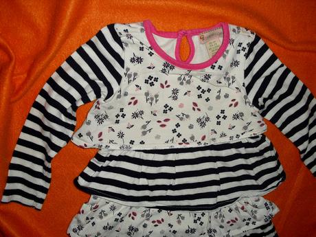 Bomba volánové šaty nebo tunika, 92