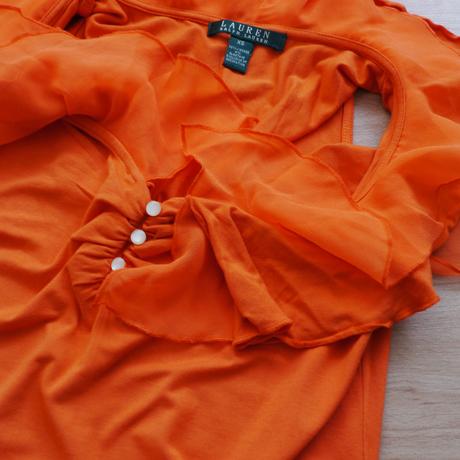 Ralph lauren xs top oranzovy, ralph lauren,xs