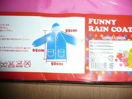 Pláštěnka netrhá se 2-6 let zvířátko, 92 - 122