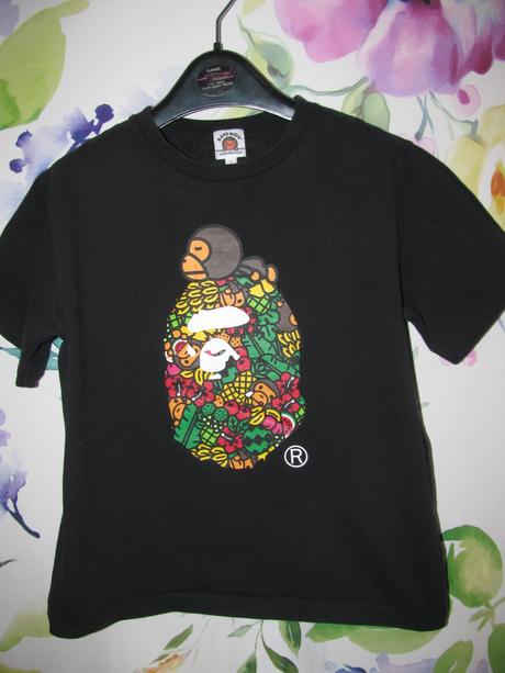 Chlapecké černé bavlněné tričko s potiskem, 140